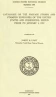 EBook: "Catalogue Of The Postage Stamps And Stamped Envelopes Of The US Prior To 1919" By Leavy - Filatelie En Postgeschiedenis