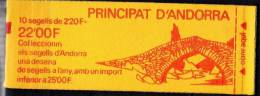 ANDORRE - 1988: Carnet De 10 Timbres N° 366 - N° C2** - Postzegelboekjes