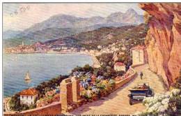 BERAUD N. - MENTON - La Vieille Ville Et Garavan - Frontière Franco Italienne   (3) - Beraud