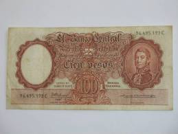 100 Cien Pesos - El Banco Central De La Republica Argentina *** EN ACHAT IMMEDIAT *** - Argentinië