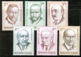 HUNGARY - 1988. Nobel Prize Winners Cpl. Set MNH! - Ungebraucht