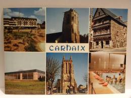 CP 29 Finistère - CARHAIX - La Place Du Champ De Foire, L'église De Plouguer, La Maison Du Sénéchal... - Carhaix-Plouguer