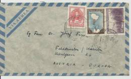 =Argentina  1951  Brief  Nach Austria - Storia Postale