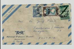 =Argentina  1951 Cv. To Austria - Lettres & Documents