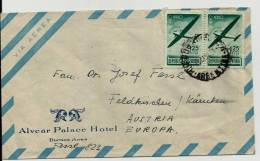 == Argentina  1951 Brief  MeF Flugzeuge Nach Austria - Cartas & Documentos