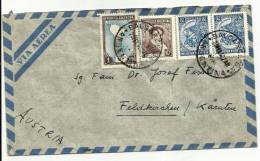 =Argentina  1952 Brief  Nach Austria - Storia Postale