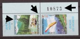 2004X -300-01D  BOSNIA REPUBLIKA SRPSKA EUROPA HOLIDAYS  SET NUMBER  PERFORATE-IMPERFORATE  MNH - 2004