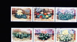 Roumanie Yv.no.4389/94 Obliteres,serie Complete - Cactusses