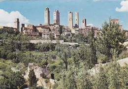 Cp , ITALIE , St GIMIGNANO , Panorama - Siena