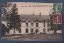 78 YVELINES - CP ASSOCIATION LEOPOLD BELLAN CURE D´AIR ET DE REPOS - CHATEAU DE SEPTEUIL - ENTREE PRINCIPALE - 1928 - Septeuil