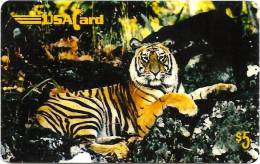 USA $5 TIGER CAT ANIMAL ANIMALS PIN MINT IN FOLDER READ DESCRIPTION !!! - Other & Unclassified