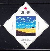 Canada MNH Scott #1425 42c Saskatchewan - Canada Day 1992 125th Anniversary Of Confederation - Unused Stamps