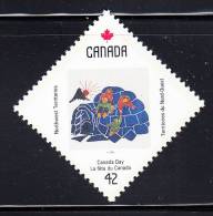 Canada MNH Scott #1427 42c Northwest Territories - Canada Day 1992 125th Anniversary Of Confederation - Ongebruikt