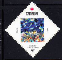 Canada MNH Scott #1428 42c Alberta - Canada Day 1992 125th Anniversary Of Confederation - Unused Stamps