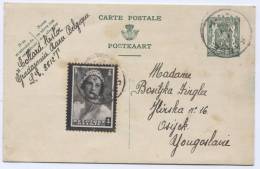 BELGIUM - Rance, 1936. Postcard To Croatia - Cartes Postales 1934-1951