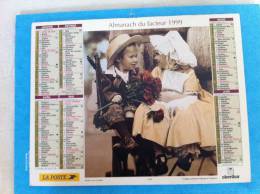 Calendrier Grand Format COUPLE D'ENFANTS - Groot Formaat: 1991-00