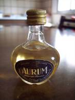 Aurum Orange Liqueur: Bottiglia Mignon Tappo Metallo. Distillerie Dell´ Aurum Stabilimento Di Pescara - Spiritueux