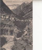 GOTTHARDBAHN - SUISSE SCHWEIZ SVIZZERA- GOESCHENEN UND DER DAMMAGLETSCHER BELLA FOTO D´EPOCA ORIGINALE 100% - Göschenen