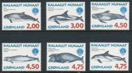 GREENLAND/Grönland 1998, Whales Of The Arctic Ocean III, Set Of 6v And Souvenir Sheet** - Nuevos