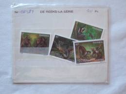 Rwanda. Serie 4 Zegels. Série De 4 Timbres. Protection Plastique Jamais Ouverte. Plastiefolie Nooit Opengedaan. - Autres & Non Classés