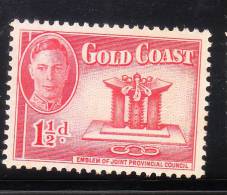 Gold Coast 1948 George VI Emblem Of Joint Provincial Council MInt - Côte D'Or (...-1957)