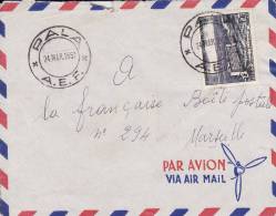 Pala Tchad Afrique Colonie Française Devant De Lettre Par Avion Pour Marseille Marcophilie - Storia Postale