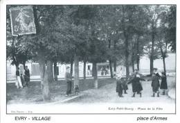 91 - Evry Petit Bourg : Place De La Fête (Reproduction) - Evry