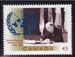 CANADA 1995 - 50e Ann Des Nations Unies - 1v Neufs // Mnh - Neufs