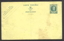 (J493) Belgique - Carte Postale Avec N° 201 N'ayant Pas Circulé - Cartes Postales 1909-1934