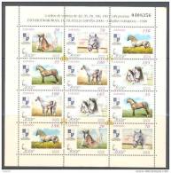 ESMP62-L1681TTSC.Spain.Es Pagne.Exposicion Mundial De Filatelia.Caballos.1998.( Ed. MP 62**) Sin Charnela.LUJO - Other & Unclassified