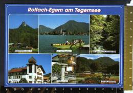 E1789 Rottach Egern Am Tegernsee - Riederstein, Uberfahrt, Rathaus, Rassbrunnen, Seestrasse, Enterrottacher Wasserfalle - Miesbach