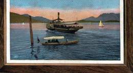 Cartolina  D´epoca        "    Spedita Da Cittaducale (Rieti) - Houseboats