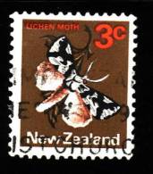 Nouvelle Zelande  1970 -  YT   512  -  Red Amiral Butterfly  -  Oblitéré - Used Stamps