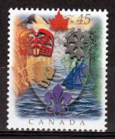 CANADA 1996 - Scoutisme, Rotary Int - 1v Neufs // Mnh - Unused Stamps