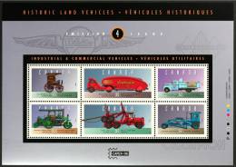 CANADA 1996 - Vehicules Historiques - Feuillet Neufs // Mnh - Unused Stamps