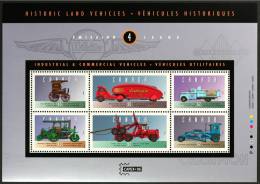 CANADA 1996 - Vehicules Historiques - Feuillet Neufs // Mnh - Ongebruikt