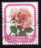 Nouvelle Zelande  1976 -  YT   651- Rose Meilland -  Oblitéré - Used Stamps