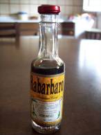 Rabarbaro Cinese Liquore: Bottiglia Mignon Tappo Metallico. Bonomelli Spa Dolzago Como - Spirituosen