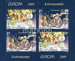 Romania - 2009 - Europa CEPT, Astronomy - Mint Miniature Sheet (type 1) - Nuovi