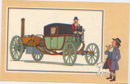 Coll. Du Chèque Tintin, Voir Et Savoir, Automobile Image N°5 Par Hergé, Voiture à Vapeur De Symington 1786, Milou - Sammelbilder