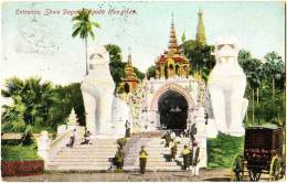 Entrance, Shwe Dagon Pagoda, Rangoon - Myanmar (Burma)