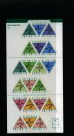 AUSTRALIA - 1994 SELF-ADHESIVE AUTOMATIC CASH MACHINE PANE OF 20  MINT NH - Blocks & Sheetlets