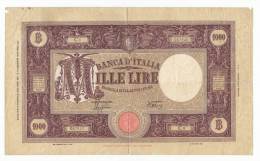 Italy 1000 Lire 1943 P 62 - 1000 Lire