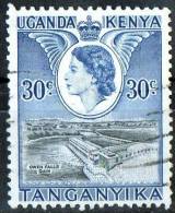 Kenya, Uganda & Tanganyika 1954 30c Owen Falls Dam Used - Kenya, Ouganda & Tanganyika