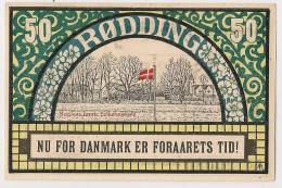 DANEMARK / DENMARK / GERMANY - RÖDDING / 50 PENNIG 1920 - Dinamarca