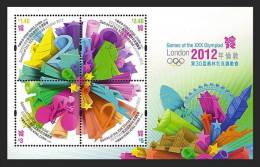 Hong Kong 2012 - J.O. London 2012 - BF Neufs // Mnh - Unused Stamps