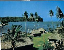 (164) Fiji Traditional Village - Figi