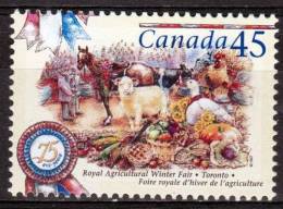 CANADA 1997 - Animaux Domestiques, Foire Agriculture D'hiver A Toronto - 1v Neufs // Mnh - Unused Stamps