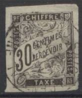 #15# COLONIES GENERALES TAXE N° 9 Oblitéré Saigon Central (Cochinchine) - Taxe