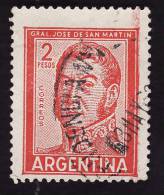 ARGENTINE 1961  -  YT 604c   - José De San Martin - Oblitéré - Gebruikt